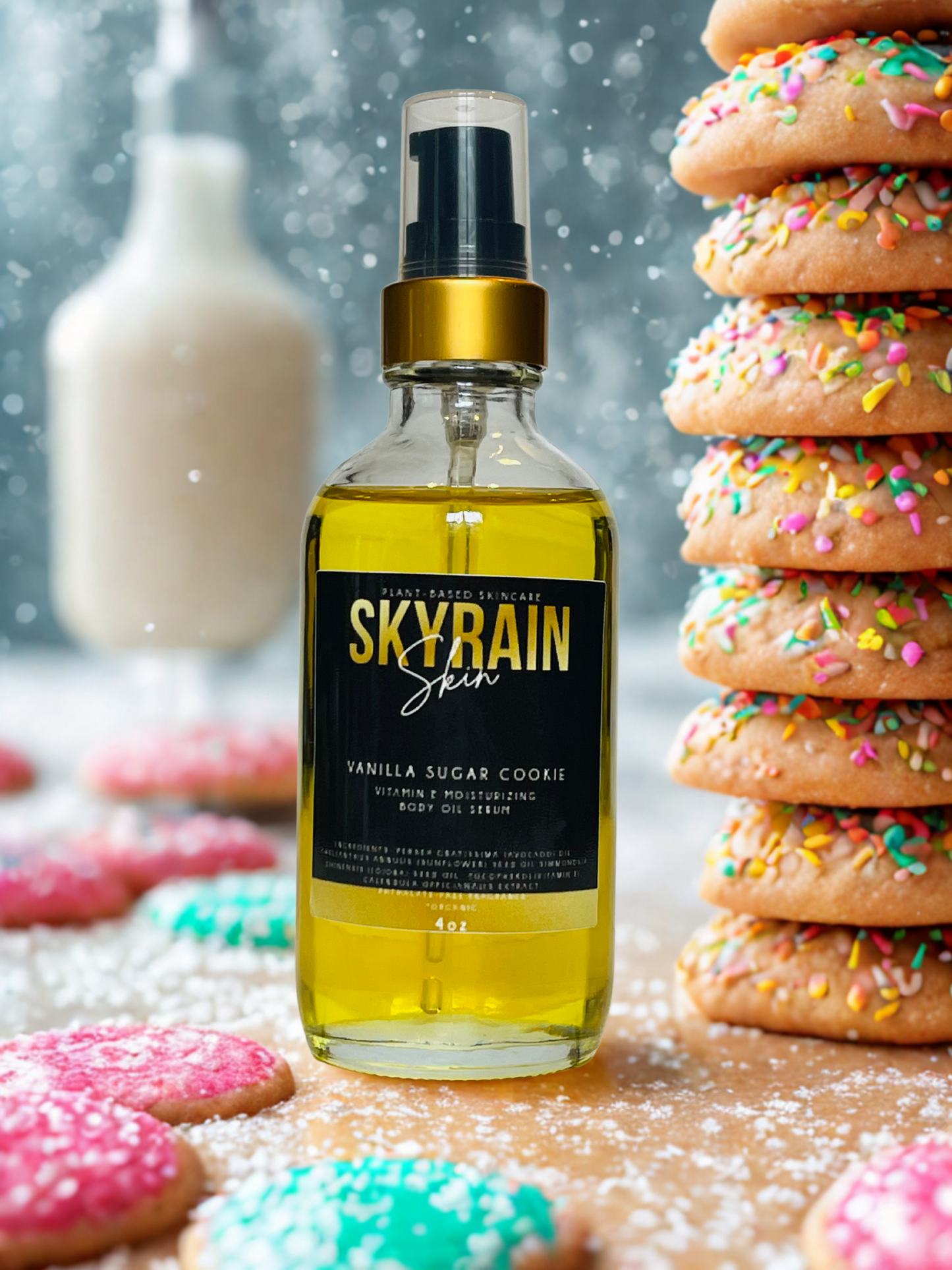 Vanilla Sugar Cookie Vitamin E Body Oil Serum